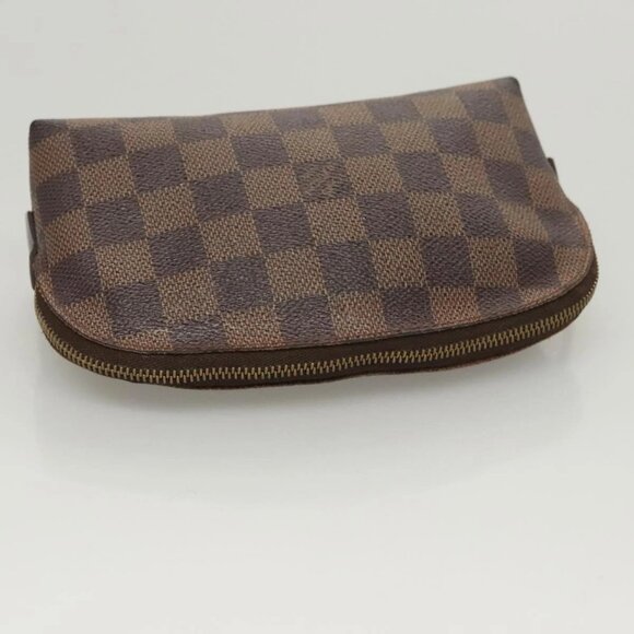 LOUIS VUITTON Damier Ebene Pochette Cosmetic PM Pouch - Picture 5 of 16